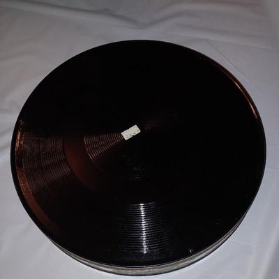 Vintage Japanese Red Lacquer Serving Dish