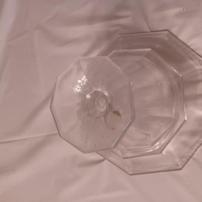 lenox crystal compote dish