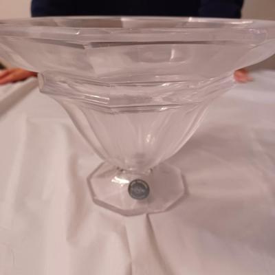 lenox crystal compote dish