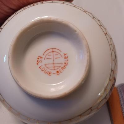 5 White Porcelain Soup bowls