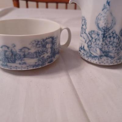 rosenthal cream and sugar