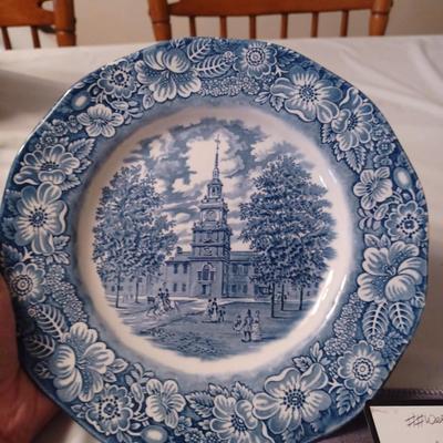 Staffordshire Ironstone Dinner Plate