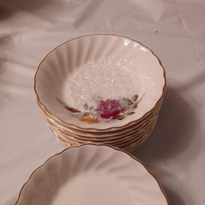 10 MYOTT IRONSTONE- SOUP BOWLS ENGLAND