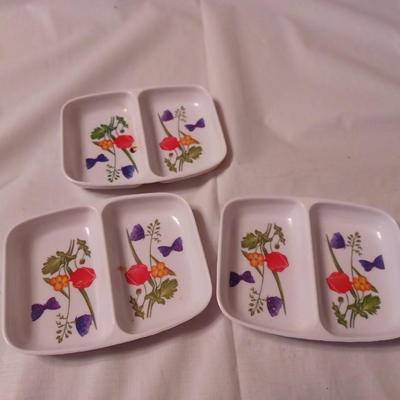 Asian Style Sushi Dipping plates