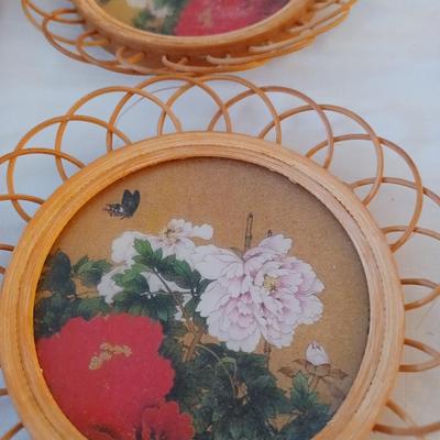 Bamboo Coaster Set Of 6