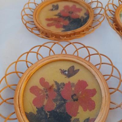 Bamboo Coaster Set Of 6