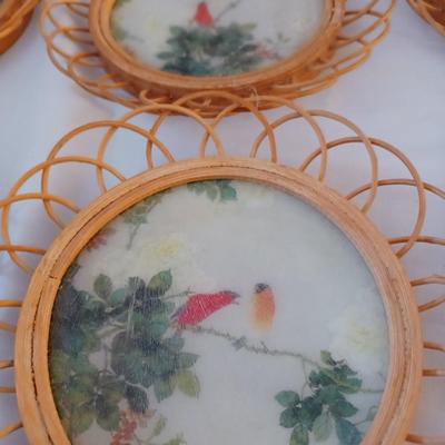 Bamboo Coaster Set Of 6