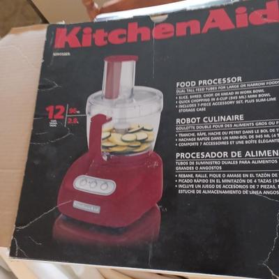 kitchen aid food processor nib