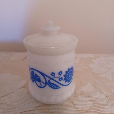 Vtg MCM Hazel Atlas Milk Glass