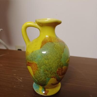 yellow pitcher