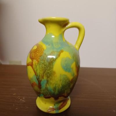 yellow pitcher