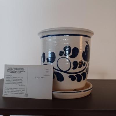 Stoneware planter