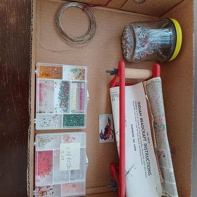 Loom and bead craft lot