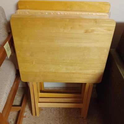 wood tv trays