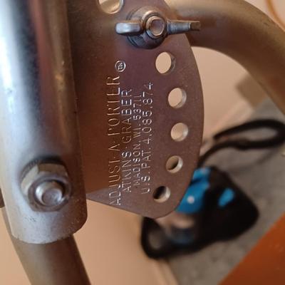 Cycle Products Co. Fold-N-Stor Trunk-Mounted Bicycle Carrier For 2 Bikes