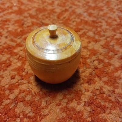 Vintage Hand Turned Wooden Bowl