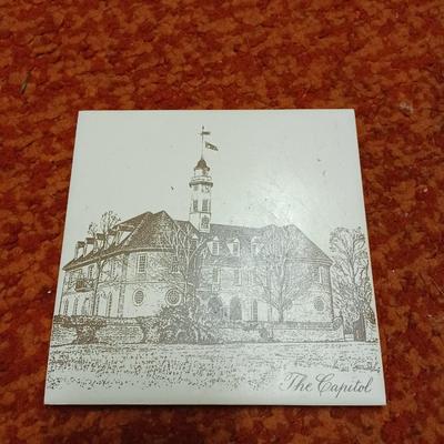 The Colonial Capital, Ceramic Tile Trivet