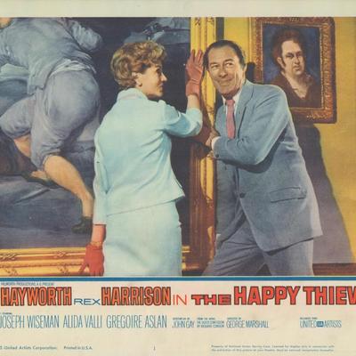 The Happy Thieves set of 8 original lobby cards