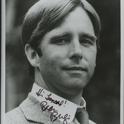 Beau Bridges signed photo