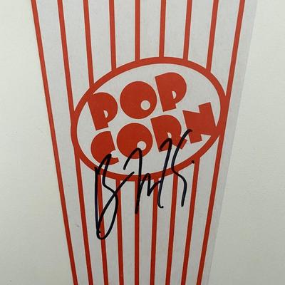 Benjamin Mckenzie Signed Popcorn Card