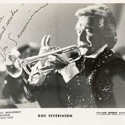 Doc Severinsen signed photo