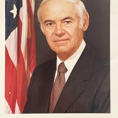 US Attorney General William French Smith signed photo