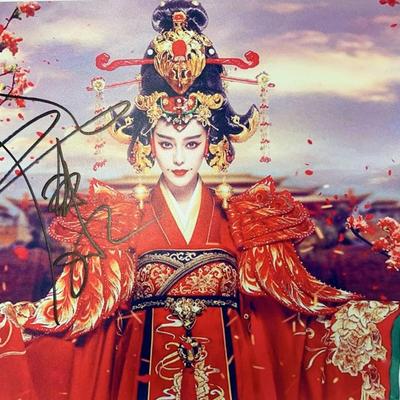 The Impress of China Fan Binging signed movie photo