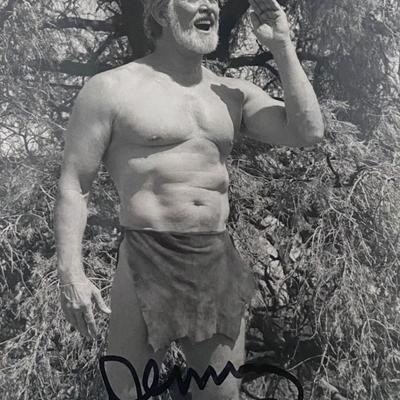 Denny Miller Signed Tarzan Photo
