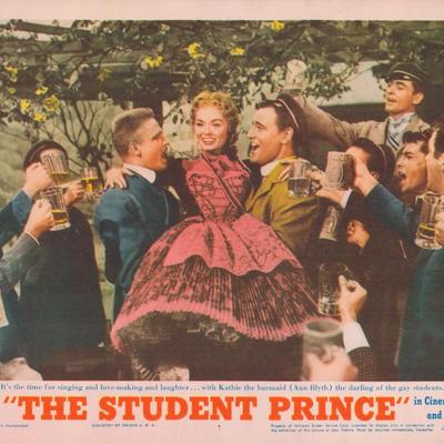 The Student Prince set of 8 original lobby cards