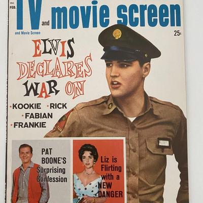 TV and Movie Screen Magazine. February 1960 Issue