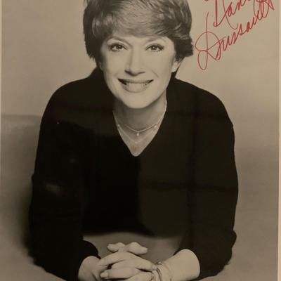 Nancy Dussault signed photo