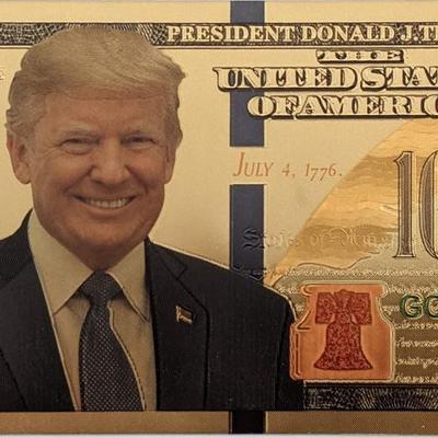 Donald Trump One Thousand Dollar Novelty Bill