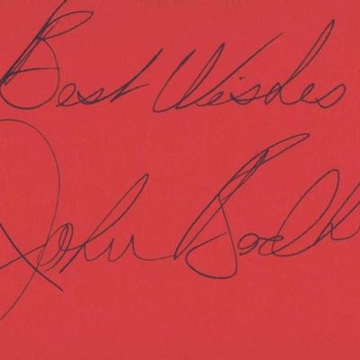 John Badham signature