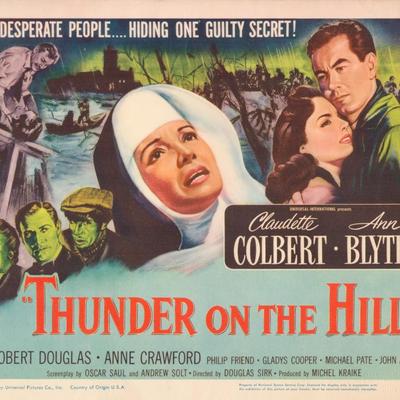 Thunder on the Hill set of 8 original lobby cards