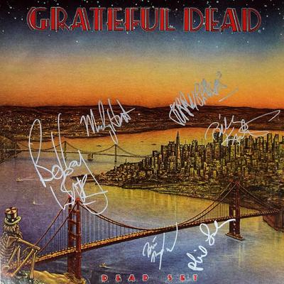 The Grateful Dead Dead Set signed album