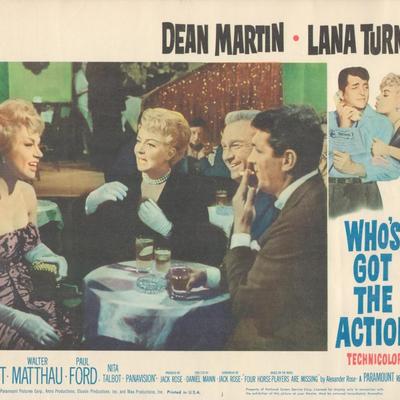 Who's Got the Action? set of 8 original lobby cards