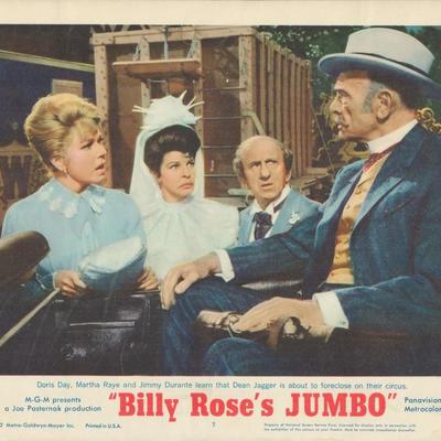 Billy Rose's JUMBO set of 8 original lobby cards