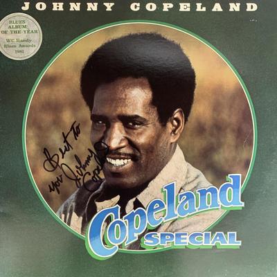 Johnny Copeland signed Copeland Special album