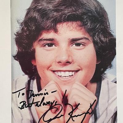 The Brady Bunch Chris Knight signed photo