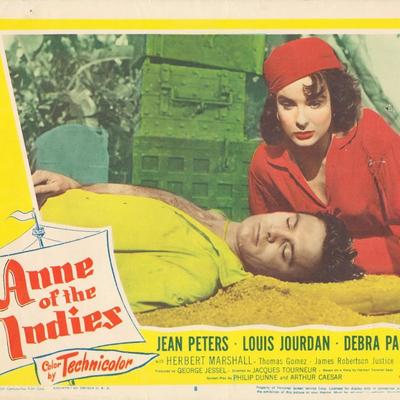 Anne of the Indies 1951 original vintage lobby card