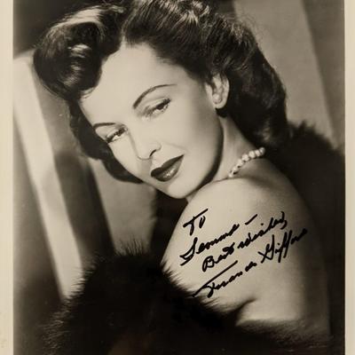 Frances Gifford signed photo