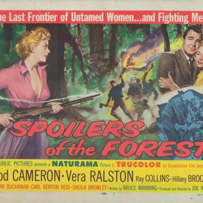 Spoilers of the Forest set of 8 original lobby cards