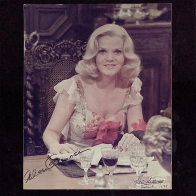 Eileen Brennan Signed Mounted Photo 