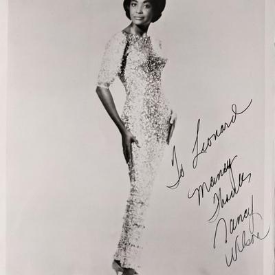 The Supremes Nancy Wilson signed photo