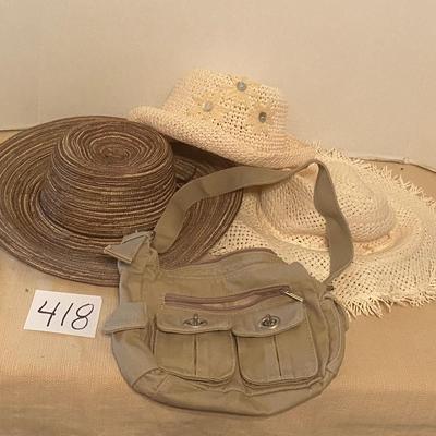 Ladies Hats and Purse
