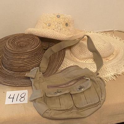 Ladies Hats and Purse