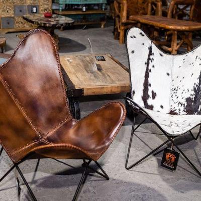 $150 Cow Hide Chairs