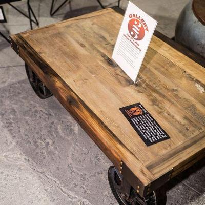 Mine Cart Coffee Table ($300)
