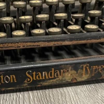 Antique 1894 Remington Standard Typewriter No. 6.