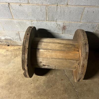 Four Wooden Wire Spools (BS1-MG)